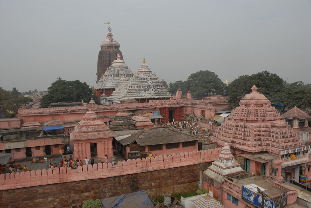 Jagannath-Tempel in Puri am Golf von Bengalen (Foto: C.M.)